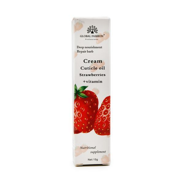 Зволожуючий крем для кутикули, 15 гр, Strawberries 21989 фото