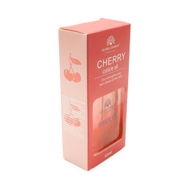 Сухое двухфазное масло, укрепляющее Cherry, Global Fashion, 60 мл 24589 фото