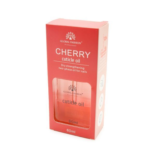 Сухое двухфазное масло, укрепляющее Cherry, Global Fashion, 60 мл 24589 фото