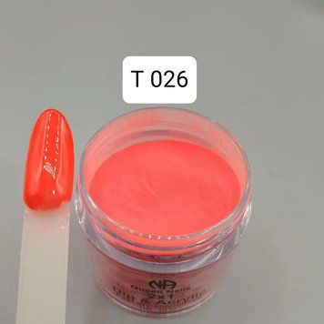 Акрилова пудра 2&times;1 dip & acrylic Queen Nails Т 026, 10 г 2970678292 фото