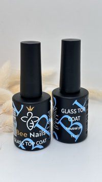 Топ глянцевый Glass top coat 15 ml Bee Nails 24467 фото
