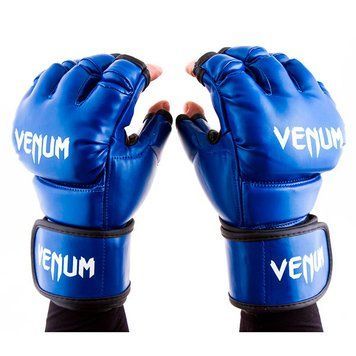 Рукавички Venum MMA, 364 Flex, M, синій VM364-MB фото