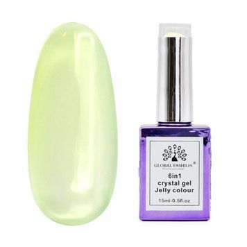 Gel build-up 6 in 1 crystal gel jelly color, 15 ml, 6602 23752 фото