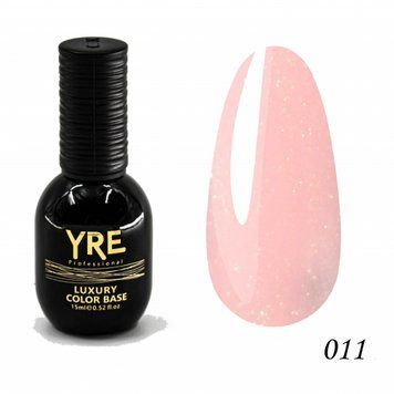 Камуфлирующая база YRE № 011 "Luxury color base" 15 мл 2970677242 фото