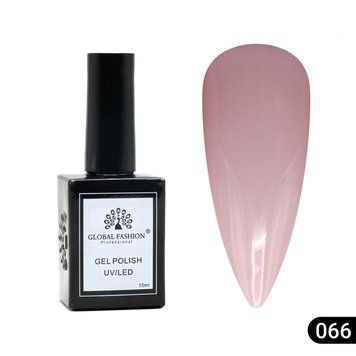 Гель лак Global Fashion, Gel polish&nbsp;15&nbsp;ml,&nbsp;66 23902 фото