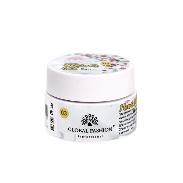 Гель с сухоцветами 5 гр, Flower Gel 03 14246 фото