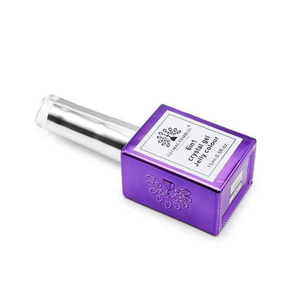 Gel build-up 6 in 1 crystal gel jelly color, 15 ml, 6602 23752 фото