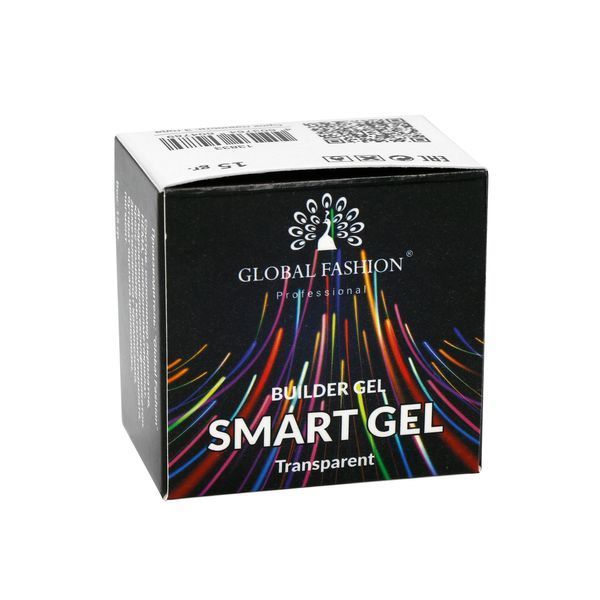 Гель для моделирования ногтей, двухфазный, Smart Gel 15 г, прозрачный 13833 фото