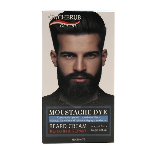 Краска для бороды мужская, Natural Black 22519 фото