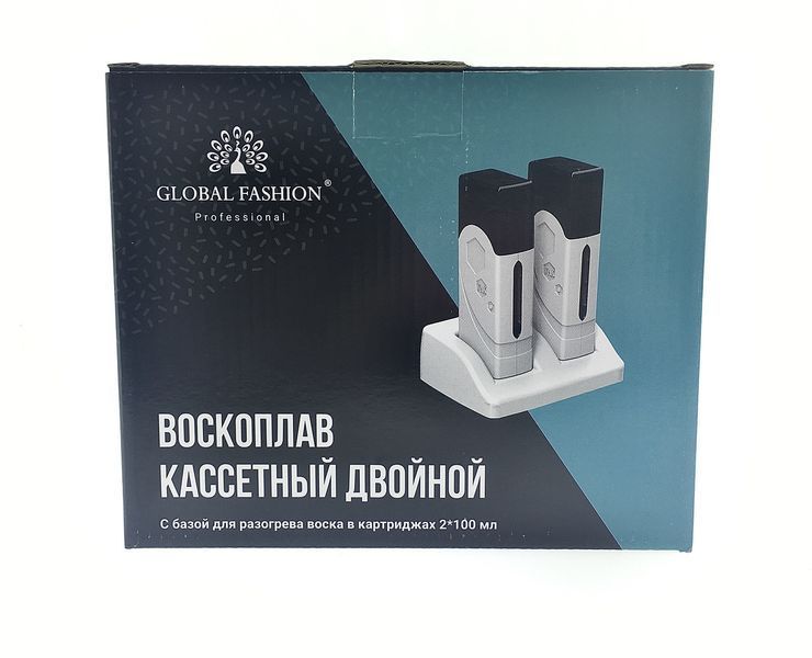 Двойной воскоплав кассетный Global Fashion F4, mint 18128 фото